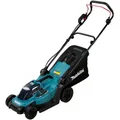 Produktbild: Makita DLM330Z solo Akku Rasenmäher blau/schwarz 30L Grasfangkorb ohne Akku NEU