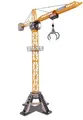 Produktbild: Dickie Toys Mega Crane (120 cm) - Kran Spielzeug mit Fernbedienung für Kinder von 3-5 Jahren - Baustellenfahrzeuge Kinder Set mit Seilwinde, Greifarm & Lastentrage, 350° drehbar - 201139012