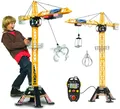 Produktbild: Dickie Construction Großer lenkbarer Kran 120 cm Mega Crane