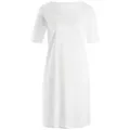 Produktbild: Hanro Nachthemd Cotton Deluxe, Kurzarm 90cm (1-tlg) weiß S