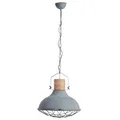Produktbild: Pendel Industrie Lampe Leuchte Vintage Retro Fabrik EMMA Ø33 cm grau E27 dimmbar