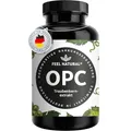 Produktbild: OPC Traubenkernextrakt – 240 Kapseln mit 1000mg OPC Extrakt – Höchster OPC Gehalt nach HPLC – aus französischen Weintrauben – Vegan, hochdosiert, in Deutschland produziert