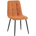 Produktbild: CLP Esszimmerstuhl Tilde orange/Cord