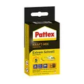 Produktbild: Pattex Kraft-Mix Extrem Schnell, extrem schnell härtender 2 Komponenten Kleber auf Epoxidharz Basis, 2K Kleber mit hoher Beständigkeit für viele Materialien, 2x12g Tube