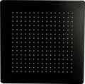 Produktbild: XXL-Regendusche Edelstahl-Deckenbrause DPG5005 superflach in Schwarz - 50 x 50 cm - Deckeneinbau