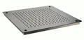 Produktbild: XXL-Regendusche Edelstahl-Deckenbrause DPG5005 superflach in Schwarz 50x50 cm