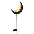 Produktbild: GLOBO Design LED Solar Leuchte Außen Beleuchtung Dekoration Steck Lampe Mond Design