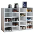 Produktbild: Schuhschrank Hinsol L Weiß ca. 92x67x33 cm