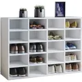 Produktbild: VCM Schuhschrank Hinsol (Weiß, L)