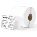 Produktbild: 50x50mm ThermodirektEtiketten,Weiß Selbstklebend Adressaufkleber, BPA&BPS Fre...