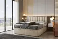 Produktbild: TRADA Boxspringbett Bond 200x200 cm - Bett mit Matratze und Bettkasten - Boxspringbett mit gestepptes Kopfteil - Double Bed fur Schlafzimmer - Beige