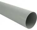 Produktbild: Marley Fallrohr Kunststoff rund Fenstergrau RAL 7040 Ø 75 mm L = 2000 mm