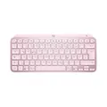 Produktbild: Logitech MX Keys Mini - rose kompakte Bluetooth-Tastatur mit Beleuchtung deutsch