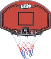 Produktbild: STREETSKILLER Basketballkorb mit Brett & Wandhalterung, 92x61 cm Rückwand, 43 cm Stahlkorb, robustes Netz, für Innen & Außen rot/schwarz | SSK-23