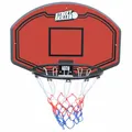 Produktbild: STREETSKILLER Basketballkorb mit Brett und Wandhalterung rot/schwarz 136840547-136840543