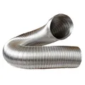Produktbild: Abluftschlauch, Alu Flex Rohr, Aluminium flexibell Ø 150 mm, 3 m z.B. für Klimaanlagen, Wäschetrockner, Abzugshaube