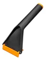 Produktbild: Fiskars Auto-Eiskratzer, Beidseitig nutzbar, Länge: 21,5 cm, Kunststoff, Schwarz/Orange, Solid, 1019354, Neon Colors