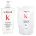 Produktbild: Kerastase Haarpflege PremiereLimited EditionPremiere Nachfüllset Bain Decalcifiant nachfüllbare Pumpflasche 500 ml + Nachfüllpack Shampoo 500 ml 500 ml (150,06 € / 1 l)