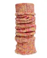 Produktbild: HomeOfSocks Alpaka Beinstulpen Damen One Size Gelb weich Grobstrick