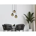 Produktbild: Trio Lighting - Cluster Pendelleuchte balini 3-flammig mit Rauchglas Kugeln, ø 30cm