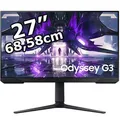 Produktbild: Samsung Monitor Odyssey G3, S27AG304NR, 27 Zoll, Full HD 1920 x 1080 Pixel, 1 ms, 144 Hz, Gaming