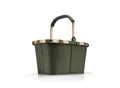 Produktbild: Reisenthel Einkaufstasche Carrybag urban forest gold, Waldgrün, Textil, 22 L, 48x29x28 cm, großes Hauptfach, Freizeit, Koffer & Taschen, Einkaufstaschen