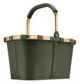Produktbild: REISENTHEL® Einkaufskorb CARRYBAG FOREST GOLD, Grün, Aluminium, Polyester, 22 l, Wasserabweisend, B 48 x H 29 x T 28 cm