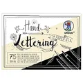 Produktbild: Handlettering Paper, Colour Mix, DIN A6, 200 + 210 g/qm, 75 Blatt Tonkarton in Weiß, Creme und Schwarz, ideale Grundlage zum individuellen Gestalten von Buchstaben
