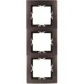Produktbild: Kopp Abdeckrahmen 3-fach Paris Palisanderbraun