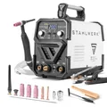 Produktbild: STAHLWERK Schweißgerät 2 in 1 Kombi DC WIG 200 ST IGBT - WIG MMA, 200 Ampere, HF-Zündung, Hotstart, Anti-Stick, für Stahl, Edelstahl, Kupfer, Messing, kein Aluminium