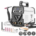 Produktbild: STAHLWERK Schweißgerät 2 in 1 Kombi DC WIG 200 ST ARC/MMA/E-Hand HF-Zündung 200A