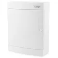 Produktbild: Sicherungskasten Aufputz IP40 Verteiler Gehäuse 2-reihig 24 Module weiße Tür