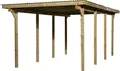 Produktbild: weka Einzelcarport 606 Gr.2, BxT: 300x600 cm, 223 cm Einfahrtshöhe