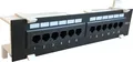 Produktbild: DS-IT CAT 5e Wand Patchpanel, 12-fach UTP (DS-Patch5-12UTP-WM)