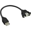 Produktbild: InLine USB 2.0 Adapterkabel (0.20 m, USB 2.0) (33441F)