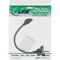 Produktbild: 33441F InLine USB 2.0 Adapterkabel Buchse A auf Einbaubuchse B 0 2m ~D~