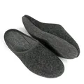 Produktbild: Pantoffelmann Filz Pantoffel Herren Damen Hauspantoffel Filzpantoffel Hausschuhe Pantoffel (1 Paar) Filzpantoffeln, Gästepantoffel besonders leicht schwarz 39 EU