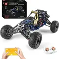Produktbild: COIL RC-Geländewagen, RC-Buggy, Spielbausteine, Bausteinset, Spielbauklötze, ferngesteuerter, Frequenz: 2,4 GHz, ab 14 Jahren, Modell: 18018 , 51... - Blau