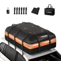 Produktbild: Auto Dachbox 595L Faltbare Dachtasche Dachkoffer Aufbewahrungsbox, 1000D wass...
