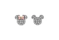 Produktbild: Disney Ohrstecker-Set Disney Kinder Ohrringe Minnie Mouse Silber ©DISNEY