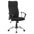 Produktbild: SONGMICS Bürostuhl, OBN034B01 Stoff schwarz, Gestell silber