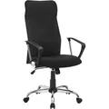 Produktbild: Boxxx Drehstuhl, Schwarz, Chrom, Textil, Drehkreuz, 63x110-120x63 cm, Typenauswahl, Sitzfläche 360° drehbar, ergonomische Rückenlehne, Arbeitszimmer, Bürostühle, Drehstühle