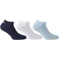 Produktbild: FILA Invisible Sneakers Socken Unisex, 3 Paar - Kurzsocken, Logobund, uni, 35-46 Sky 39-42 (6-8 UK)