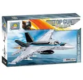Produktbild: COBI TOP GUN: Maverick™ 5805 Konstruktions-Spielset, Militärfahrzeugmodelle Jetfighter F/A-18E Super Hornet™ Maßstab 1:48 Bausatz Spielset Düsenflugzeug Klemmbausteine kompatibel