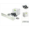 Produktbild: Handkreissäge hk 55 EBQ-Plus-FS, incl. Kreissägeblatt, Führungsschiene, Zubehör, Systainer - Festool