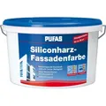 Produktbild: Siliconharz Fassadenfarbe Siliconharzfarbe Außenfarbe Anstrich - Pufas - 10 Liter - Weiß