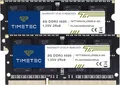 Produktbild: Timetec 16GB KIT(2x8GB) DDR3L/DDR3 1600 MHz (DDR3L-1600) PC3L-12800 / PC3-12800 Non-ECC Ungepuffert 1,35 V/1,5 V CL11 2Rx8 204 Pin SODIMM Laptop Notebook PC Speicher RAM