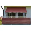 Produktbild: ANGERER FREIZEITMÖBEL Klemmmarkise, BxT: 400x150 cm, bordeauxrot gestreift
