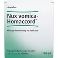 Produktbild: Nux vomica-Homaccord, Verdünnung zur Injektion 100 St
