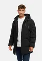 Produktbild: Indicode Wintermantel Herren INLondoy Jacke Winter Herrenjacke Parka mit markanter Struktur und Kapuze